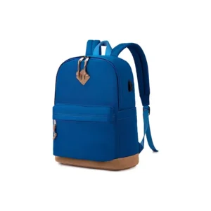 Mochila sobre fondo blanco