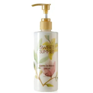 Bote de crema de manos 260 ml Sweet Summer sobre fondo blanco Amazon